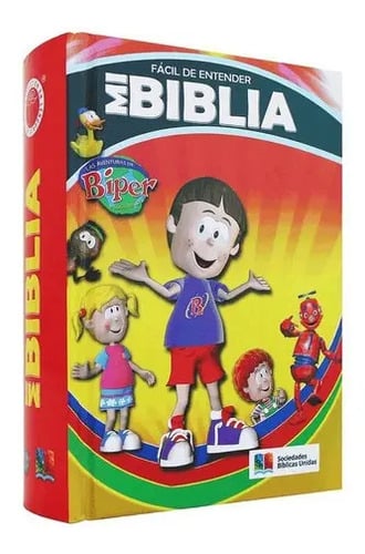 Mi Biblia Biper Para Niños Traducción Lenguaje Actual, De Sociedades Bíblicas Unidas. Editorial Sbu, Tapa Dura, Edición 1998 En Español, 0