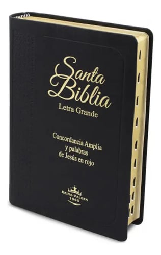 Biblia Reina Valera 1960 Letra Grande Con Índice