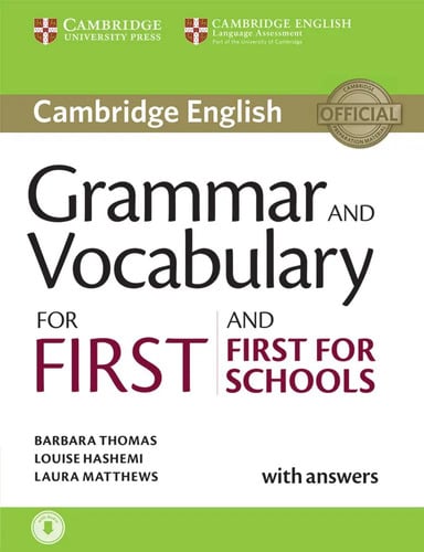 Libro Grammar And Vocabulary For First And First For Schools