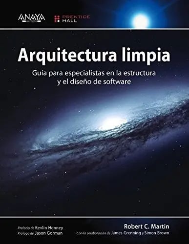 Libro Arquitectura Limpia - Robert C. Martin - Anaya