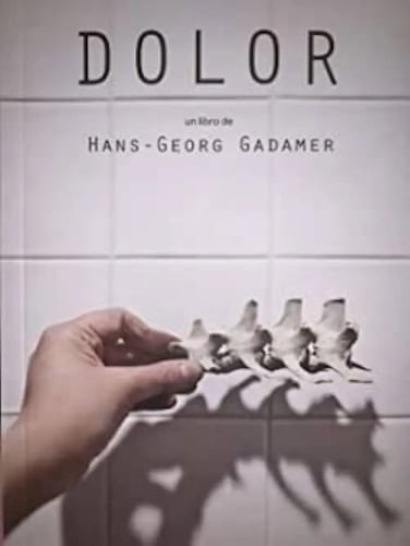 Libro: Dolor, Hans Georg Gadamer - Medicina