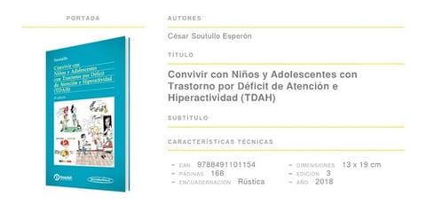 Convivir Con Niños Y Adolescentes Con Trastorno Por Def