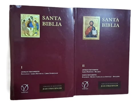 Santa Biblia Tomo I Y Ii- Antiguo Y Nuevo Testamento