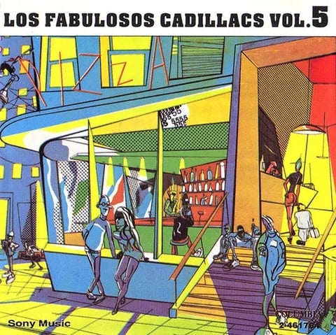 Vinilo Fabulosos Cadillacs Volumen 5 Lp Reedicion 2016