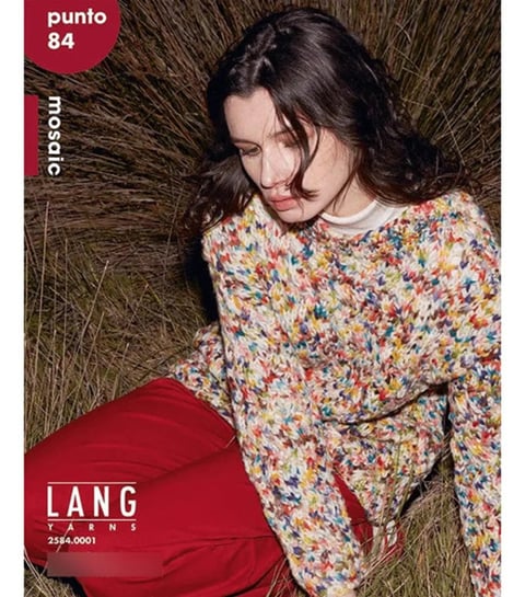 Lang Yarns Punto 84 Modelo Y Técnicas Patrones Moda