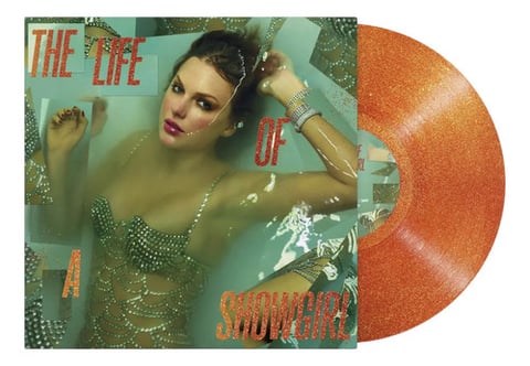Taylor Swift The Life Of A Showgirl Lp Orange Vinyl