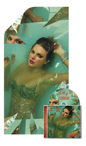 Cd Taylor Swift The Life Of A Showgirl Sweat & Vanilla Per Edición Limitada