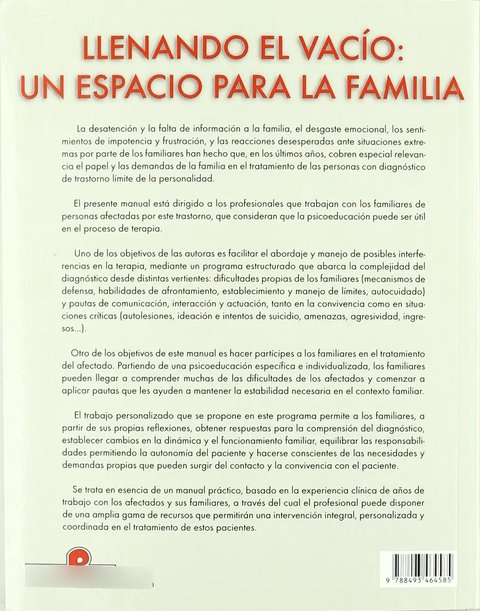 Llenando El Vacío Mosquera Tlp Personalidad