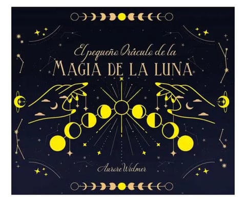 Libro El Pequeño Oraculo De La Magia De La Luna, De Aurore Widmer. Editorial Guy Trédaniel, Tapa Blanda