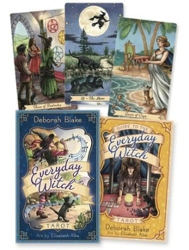 Tarot Everyday Witch: Libro + Cartas Inglés Original