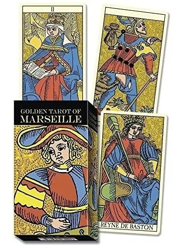 Golden Tarot Of Marseille-burdel, Claude-lo Scarabeo