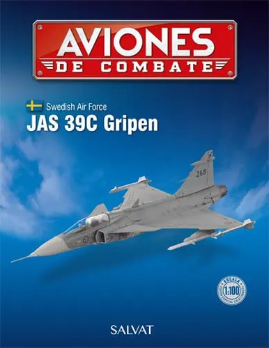 Aviones De Combate Salvat Jas 39c Gripen