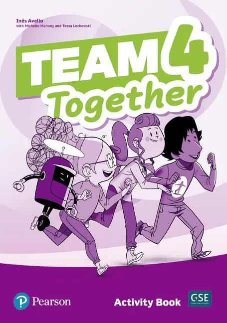 Team Together 4 Activity Book (all Set!) Ines Avello