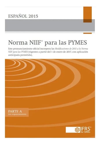Norma Niif Para Las Pymes, De Iasb. Editorial International Accounting Standards Committee Foundation, Tapa Blanda En Español