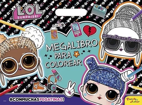 Libro - L.o.l. Surprise! Megalibro Para Colorear