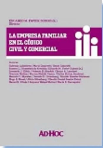 La Empresa Familiar Código Civil Y Comercial Favier Dubois