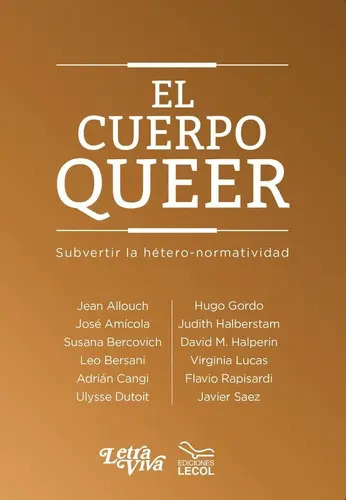 Cuerpo Queer, De Jean Allouch. Editorial Letra Viva, Tapa Blanda En Español