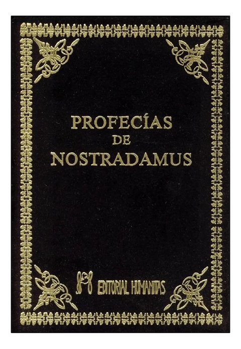 Profecias De Nostradamus - Tapa Dura Aterciopelada
