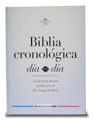 Biblia Reina Valera 1960 Cronológica Día Por Día Tapa Dura