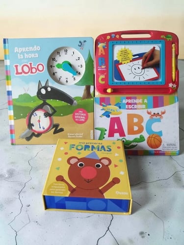 Pack Infantil Educativo Hora Abc Y Formas