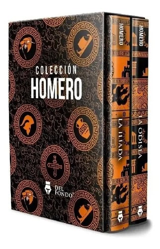 Coleccion La Iliada Y La Odisea (2 Tomos), De Homero. Del Fondo Editorial, Tapa Blanda En Español, 2020
