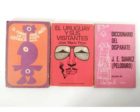Pack 3 Libros Humor Uruguayo José Firpo Peloduro Arca Usados