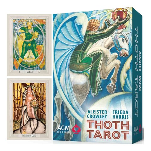 Tarot Thoth Aleister Crowley Deluxe 78 Cartas Inglés