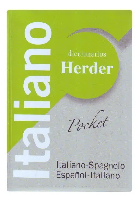 Diccionario Italiano Español Herder Pocket