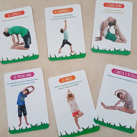 Yogui Juego De Cartas Educativas Para Niños Multiverso Yoga