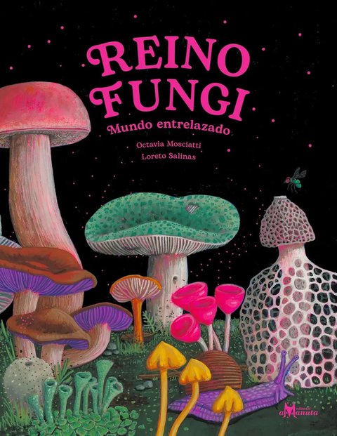 Reino Fungi: Mundo Entrelazado, De Octavia Mosciatti. Editorial Edicións Do Cumio, Tapa Dura En Español, 2024