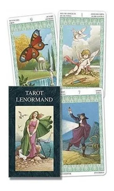 Tarot Lenormand Multilingüe - Baraja Completa De 78 Cartas