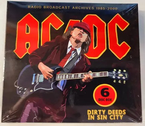 Ac/dc - Dirty Deeds In Sin City 6 Cd Box Set Edición 2024 Edición Limitada