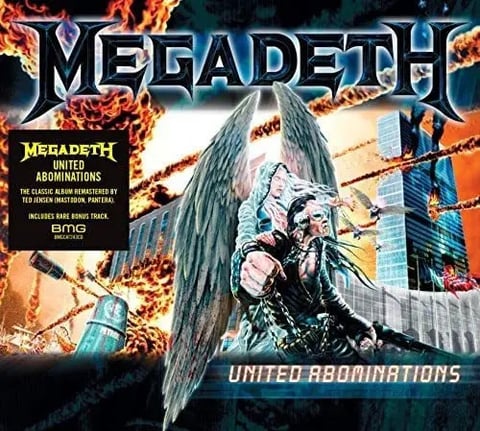 United Abominations Megadeth Cd Calidad Superior