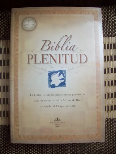 Biblia De Estudio Plenitud Rvr60 Tapa Dura