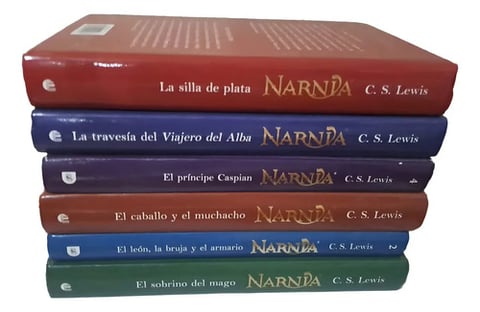 Pack Narnia 6 Libros, De C. S. Lewis., Vol. 1,2,3,4,5 Y 6. Editorial Círculo De Lectores., Tapa Dura En Español