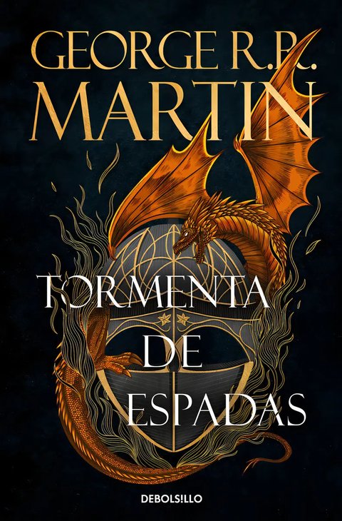 Tormenta De Espadas (canción De Hielo Y Fuego 3), De R.r. Martin, George., Vol. 1. Editorial Debolsillo, Tapa Blanda En Español
