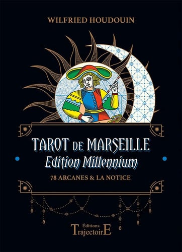 Tarot De Marseille Édition Millennium: 78 Arcanes & La Notice, De Wilfried Houdouin., Vol. 1. Editorial Trajectoire, Tapa Dura En Francés
