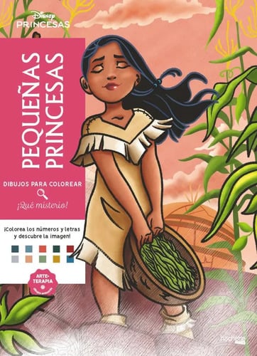 Dibujos Para Colorear Que Misterio Pequeñas Princesas, De Varios Autores. Editorial Hachette, Tapa Blanda En Español, 2025