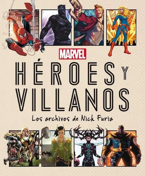 Marvel, Dc, Star Wars - Libro Héroes Y Villanos