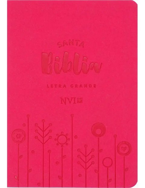 Biblia Nueva Versión Internacional Nvi Fucsia Letra Grande, De Nueva Versión Internacional. Editorial Peniel, Nueva Versión Internacional