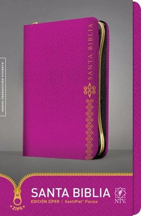 Biblia Ultrafina Ntv - Fuscia Con Cierre