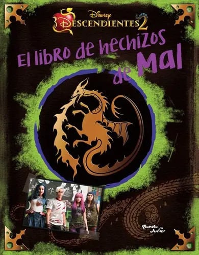 Descendientes . El Libro De Hechizos De Mal - Disney