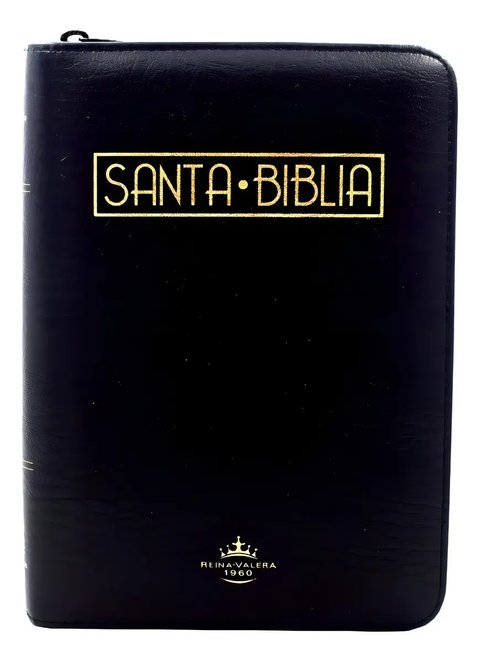 Santa Biblia Rvr 1960 Estuche Negro Canto Dorado Qr, De Reina Valera1960. Editorial Sociedades Bíblicas Unidas, Tapa Blanda, Reina Valera 1960 - Con Índice