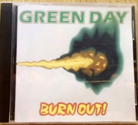 Green Day Burnout Cd Dookie Uruguay - Rock Punk Clásico Estándar