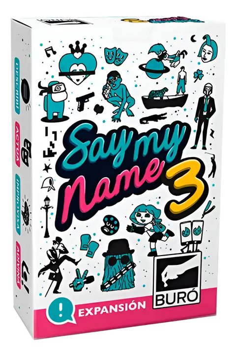 Say My Name 3 Expansión Buró Juego De Cartas Party Uruguay
