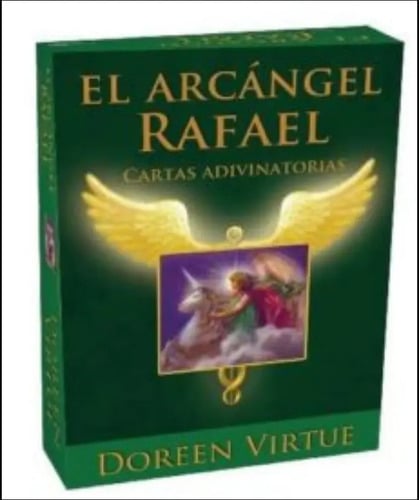 El Arcángel Rafael Oraculo Cartas Adivinatorias Doreen Virtue Guy Trédaniel Ediciones Lados Dorados Tapa Blanda