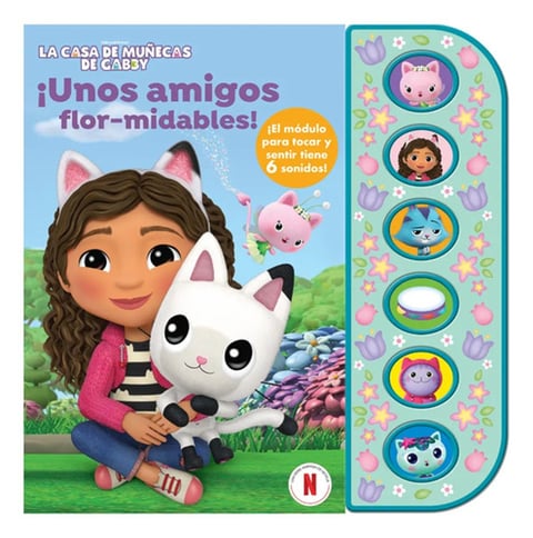 Libro De Textura Y Sonido Universal La Casa De Muñecas De Gaby: Tsp Universal La Casa De Muñecas De Gaby 1 Editorial Phoenix International Publications Inc En Español, 2024