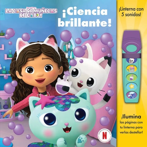 Libro Linterna ¡ciencia Brillante! Gabby's Dollhouse, De Pi Kids. Editorial Phoenix International Publications, Tapa Blanda, Edición 1 En Español, 2025