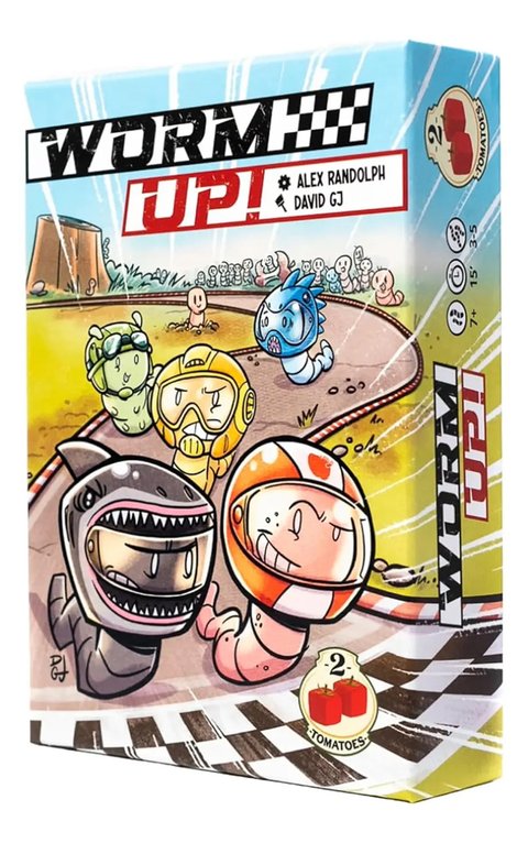 Juego De Mesa Worm Up Carreras De Gusanos 7+