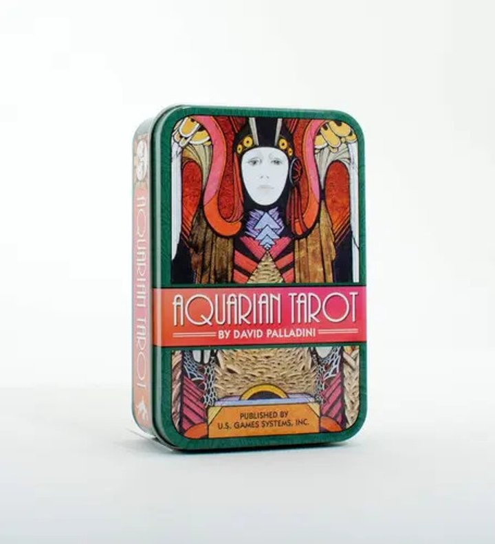 Portada de Aquarian Tarot David Palladini